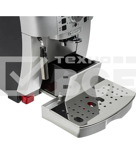 Кофемашина автоматическая DeLonghi ECAM 22.110.SB серебристый, исп. кофе - молотый/зерновой, 1.8 л, 1450 Вт, 15 Бар.