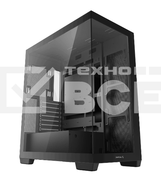 Компьютерный корпус MidiTower Deepcool CG580 black (ATX, без БП, 2xUSB3.0 Type-A) (R-CG580-BKNDA0-G-1)