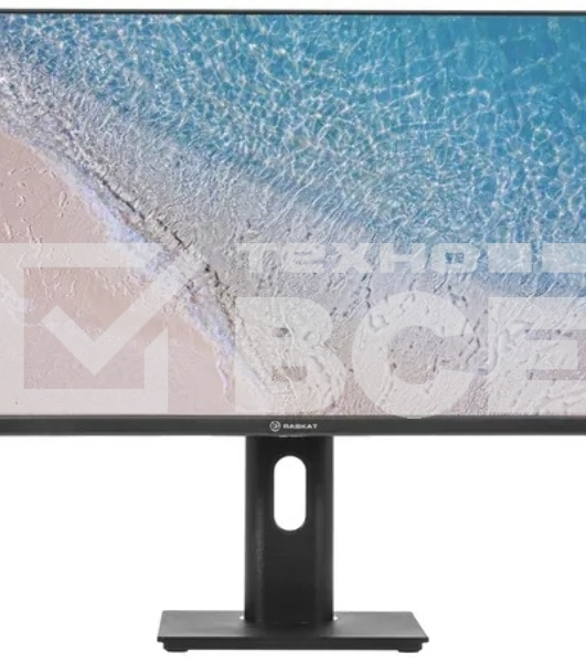 Монитор 23.8' Raskat I24F10DAP IPS 1920x1080, 100 Гц, 5 мс, 16:9, 250 кд/м2, 1xVGA, 1xHDMI, 1хDP, 2x3 Вт, черный