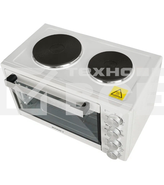 Мини-печь Kraft KFC-MOHP 380 HW 38 л, 1600 Вт, белый