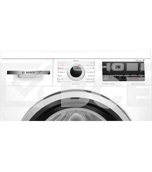 Стирально-сушильная машина Bosch WLS28460ME белый, загр.фронтальная, макс.: 8кг, 1400 об/мин, класс: A