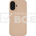 Чехол (клип-кейс) uBear для Apple iPhone 16 Touch with MagSafe темно-бежевый (CS403LT61TH-I24M), фото 1