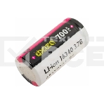 Аккумулятор 16340 3.7В Li-Ion 700мА.ч без платы защиты BL-1 ФАZА 5039087, фото4