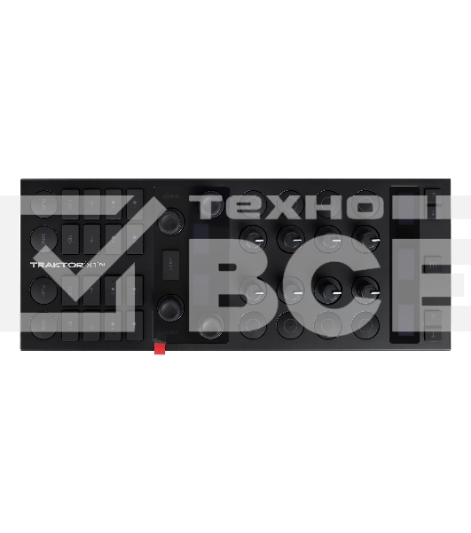 Контроллер DJ [29750] Native Instruments [Traktor X1 Mk3] режимы микшера и эффектов, 5 OLED дисплеев, 34 подсвечиваемые кнопки, 4 энкодера, 8 поворотных регуляторов, 3-х портовый USB-hub, Traktor Pro 3