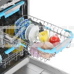 Встраиваемая посудомоечная машина Korting KDI 45570, нержавеющая сталь, 44.8 см, 10 компл., 47 дБ, класс A++, фото4