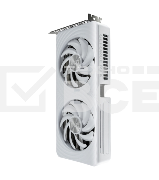 Видеокарта Palit RTX 5060Ti WHITE OC 16Gb RTX 5060TI 16Gb 128bit GDDR7 2407/28000 HDMIx1 DPx3 HDCP Ret