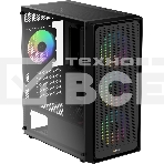 Компьютерный корпус Ocypus Gaммa C50 BK ARGb, MATX, USB 3.0*1+USB 2.0*2, FRONT 3x120мм ARGb, REAR 1x120мм ARGb, фото 1