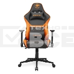 Кресло Cougar Armor One V2 чёрный, экокожа, 120 кг, регулируемые подлокотники, механизм качания, фото 1