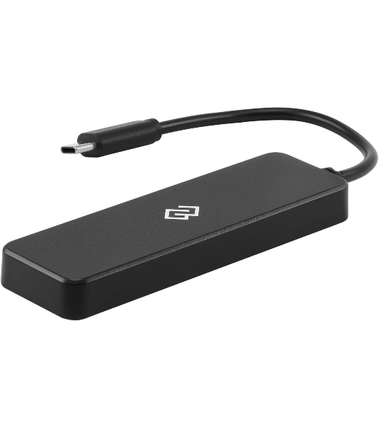 USB-разветвитель Digma DHUB-4USB-C-2.0, USB-C, USB 2.0 4порта, USB