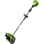 Снегоуборщик аккумуляторный Greenworks GD60SS2 60V, 30 см, с регулируемым направлением выброса, бесщеточный, c 1хАКБ 5Ач и ЗУ 2603207UG, фото 1