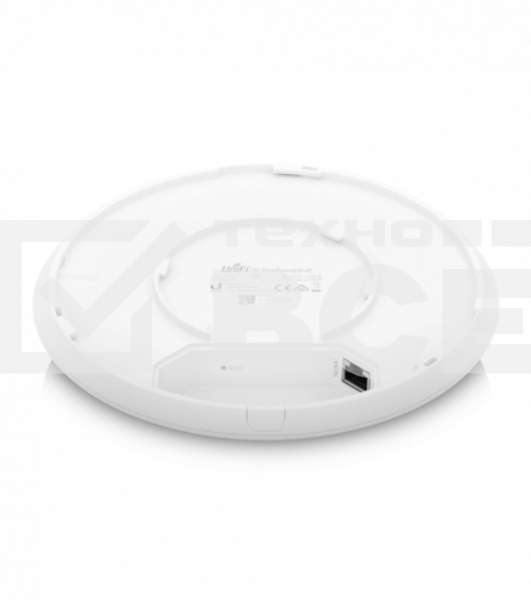 Точка доступа Ubiquiti UniFi 6 AP Pro [U6-Pro] 2.4+5 ГГц, Wi-Fi 6, 4х4 MU-MIMO, 802.3at, 1х 1G RJ45
