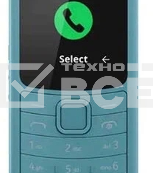 Мобильный телефон Nokia 110 4G TA-1543 DS 48Mb синий