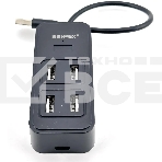 Разветвитель USB 2.0 BPH-1901T 4порт. черный, фото2