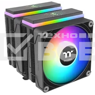 Устройство охлаждения (кулер) Thermaltake Astria 600 ARGB Soc-AM5/AM4/1151/1200/1700 черный 4-pin 26.8dB Al 265W Ret (CL-P121-CA12SW-A)