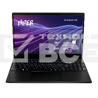Ноутбук HIPER Workbook U26  15.6
