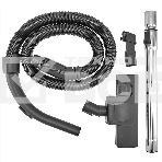 Пылесос DELTA DL-0852 черный/бирюзовый, 350/2200 Вт, уборка сухая, пылесборник контейнер, 4 л, фото3