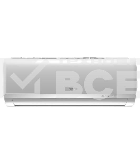 Блок внутренний сплит-системы SHUFT TOR SFTM/in-24HN8 24000 BTU, 70 м2, 34 дБ, охлаждение, обогрев, осушение, белый