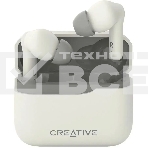 Гарнитура вкладыши Creative Zen Air Plus бежевый беспроводные bluetooth в ушной раковине, фото 1