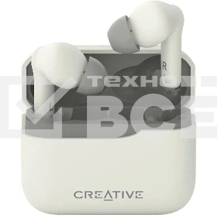 Гарнитура вкладыши Creative Zen Air Plus бежевый беспроводные bluetooth в ушной раковине