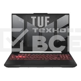 Ноутбук ASUS TUF Gaming A15 FA507UI-LP181 серый AMD Ryzen 7 8845HS/16Gb/512Gb/RTX4070 8Gb/15.6