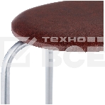 Табурет НИКА Эконом ТЭ2/К коричневый, кругл., фото4