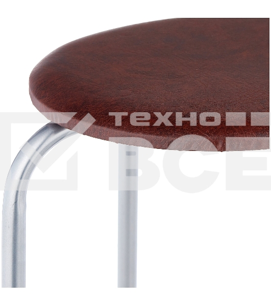 Табурет НИКА Эконом ТЭ2/К коричневый, кругл.