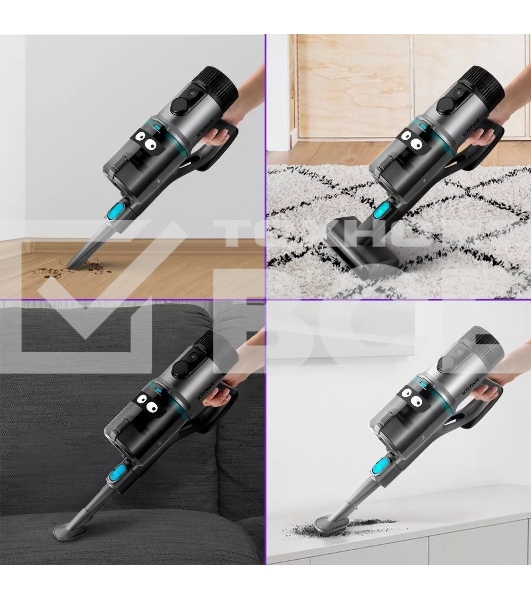 Пылесос ручной Kitfort КТ-5158 350Вт серый/черный