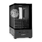Компьютерный корпус Minitower ExeGate i3 SEA LE-NPX400 (mATX, БП 400NPX, 1*USB+1*USB 3.0, HD аудио, черный, передняя и боковая панели - закаленное стекло), фото5