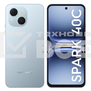 Смартфон Tecno Spark 40C 8/256Gb, синий