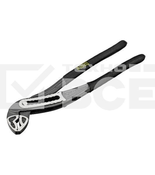 Клещи переставные Denzel обливные рукоятки, 240 мм