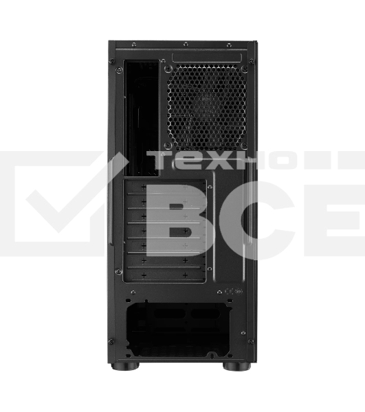 Компьютерный корпус без блока питания Cooler Master Elite 500, 2xUSB3.2, 1x120Fan, w/o PSU, Black, w/o ODD, Window TG left panel, ATX