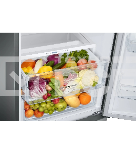 Холодильник Samsung RB37A5411SA графит двухкамерный 269/98л морозилка снизу, No Frost