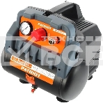 Компрессор поршневой Patriot WO 6-180 безмасляный 180л/мин 6л 1100Вт черный/оранжевый, фото5