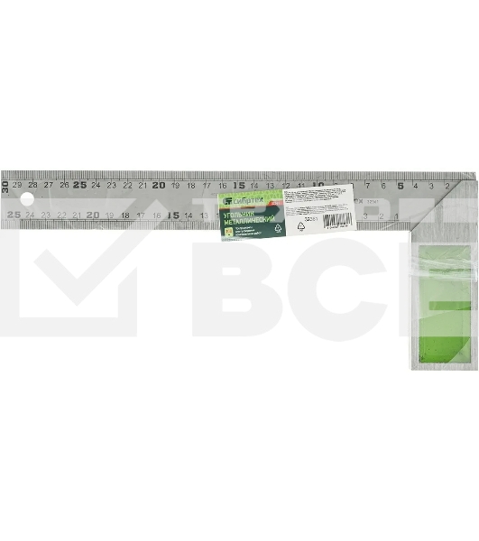 Угольник Сибртех, 300 мм, металлический