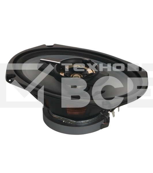 Колонки автомобильные JVC CS-DR693HP 4Ом 15x23см (6x9дюйм) (ком.:2кол.) коаксиальные трехполосные