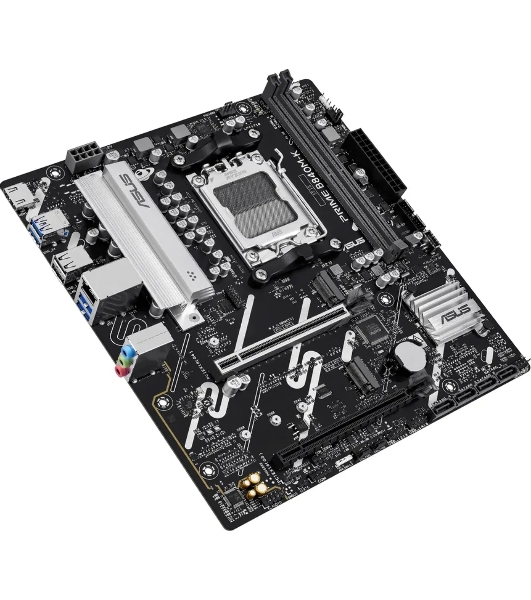 Материнская плата Asus PRIME B840M-K Socket AM5 AMD B840 2xDDR5 mATX AC`97 8ch(7.1) 2.5Gg RAID+HDMI