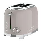 Тостер Tesler TT-260, серый, 815 Вт, 2 слота, фото 1
