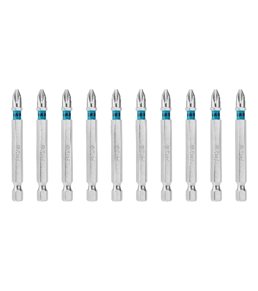 Бита Gross PH2х70мм, сталь S2, шестигр., 10 шт.