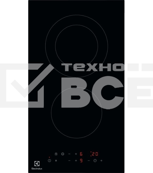 Варочная поверхность Electrolux LHR3233CK черный