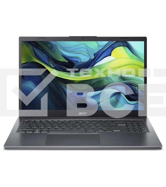 Ноутбук Acer Aspire 15 A15-51M-39CN Core 3 100U 16Gb SSD512Gb Intel Graphics 15.6' IPS FHD (1920x1080) noOS metall WiFi BT Cam (NX.KXRCD.001)