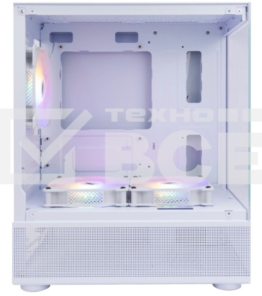 Компьютерный корпус 1STPLAYER MIKU Mi2-A White / mATX / 3x120mm LED fans / Mi2-A-WH-2F1R-W-1F1-W