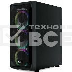 Компьютерный корпус Powercase Mistral Z4С Mesh LED, Tempered Glass, 4x 120mm 5-color fan, чёрный, ATX  (CMIZ4C-L4), фото8
