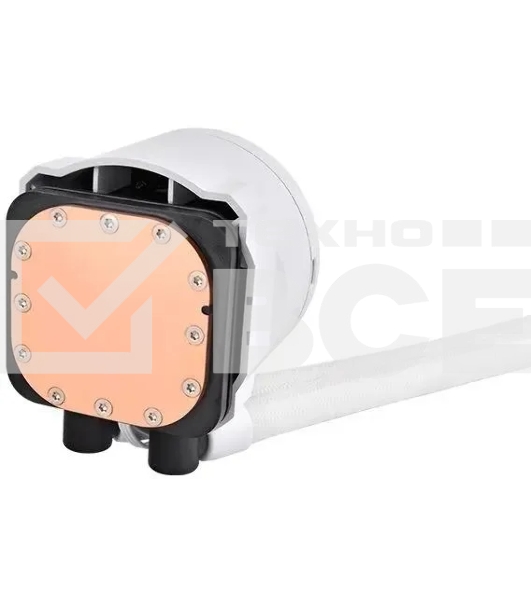 Система водяного охлаждения Thermaltake TH420 V2 Ultra Snow Edition ARGb Soc-AM5/AM4/1151/1200/1700 белый 4-pin 34.7dB Al+Cu LCD Ret (CL-W407-PL14SW-A)