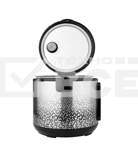 Мультиварка Centek CT-1499 (чёрный/сталь)  900Вт, 5.0л, 25 программ, мультиповар, антиприг. покрытие