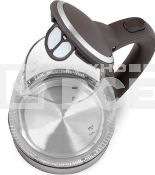 Чайник Vitek VT-7015 (TR) черный/стекло  Мощность 2200 Вт