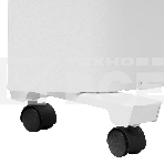 Конвектор Denzel XCE-1000 белый, 1000 Вт, 15 м2, термостат, фото6