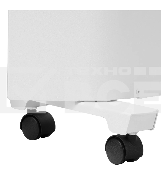 Конвектор Denzel XCE-1000 белый, 1000 Вт, 15 м2, термостат