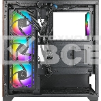 Компьютерный корпус Azza Neptune черный без БП ATX 5x120mm 2x140mm 2xUSB2.0 1xUSB3.0 audio bott PSU, фото2