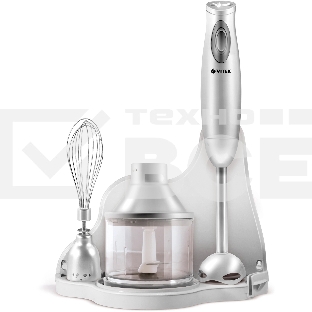 Блендер погружной Vitek VT-1456 серебристый 250Вт