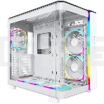 Компьютерный корпус Montech King 95 Pro белый без БП ATX 4x120мм 2x140мм 2xUSB3.0 1xUSB3.1 audio bott PSU, фото 1
